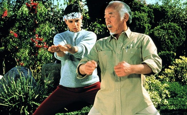 Apply meditation like the karate kid